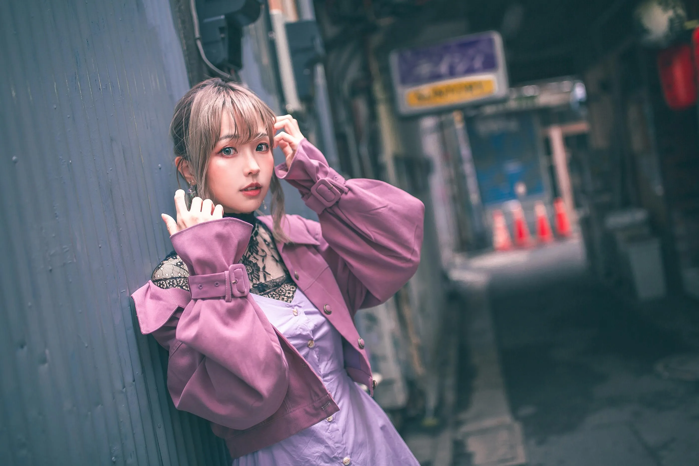 ElyEE子 – NO.90 [2020 Ely Collection] Digital photo set 10套-4 Pale Lavender [54P]插图9